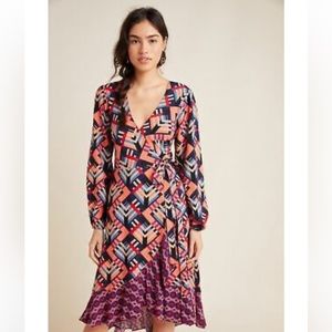 Anthropologie Porridge NWT Wrap Dress